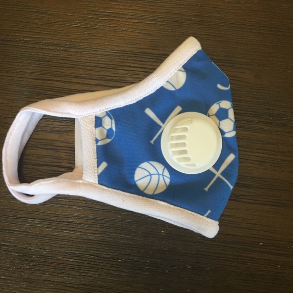 KandyMask N99 Sporty Blue Face Mask - Picture 5 of 9